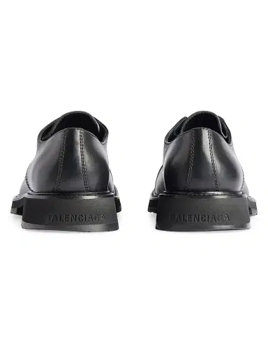 Balenciaga Men's Truck Derby Shoes - Black | Thumbnail 3