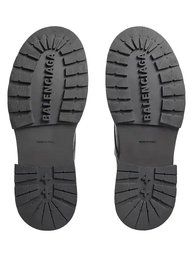 Balenciaga Men's Truck Derby Shoes - Black | Thumbnail 7