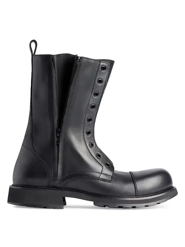 Men's Truck Lace-Up Boots - Black