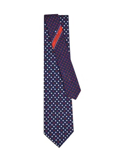 Ferragamo Men's Albatross Golf Silk Tie | Thumbnail 3 Ferragamo Men's Albatross Golf Silk Tie | Thumbnail 3