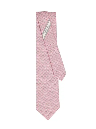 Ferragamo Men's Achille Silk Tie | Thumbnail 3