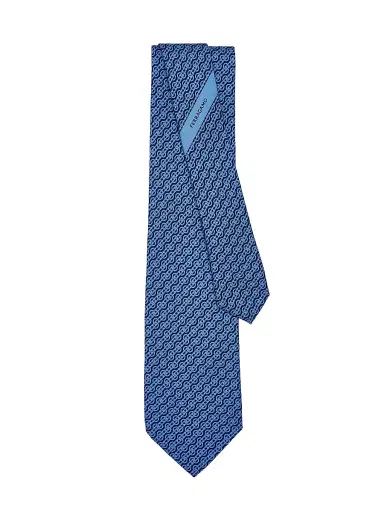 Ferragamo Men's Trofeo Silk Tie | Thumbnail 3 Ferragamo Men's Trofeo Silk Tie | Thumbnail 3