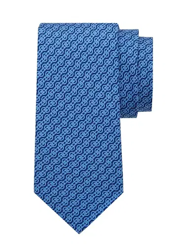 Ferragamo Men's Trofeo Silk Tie | Thumbnail 1 Ferragamo Men's Trofeo Silk Tie | Thumbnail 1