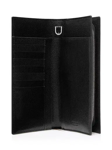 Tom Ford Men's Leather Vertical Strap Wallet - Black | Thumbnail 2
