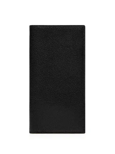 Tom Ford Men's Leather Vertical Strap Wallet - Black | Thumbnail 1