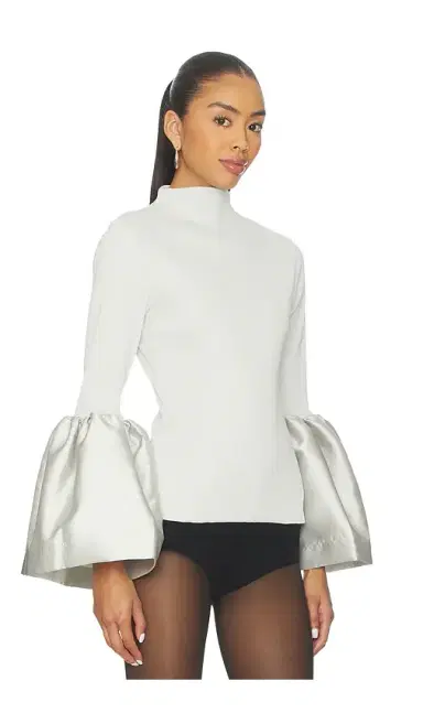 MARQUES ALMEIDA Puff Sleeve Top | Thumbnail 2
