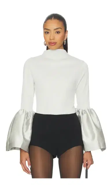 MARQUES ALMEIDA Puff Sleeve Top | Thumbnail 1