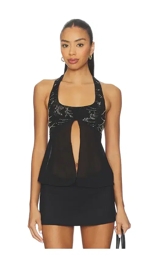 superdown Akilah Halter Top