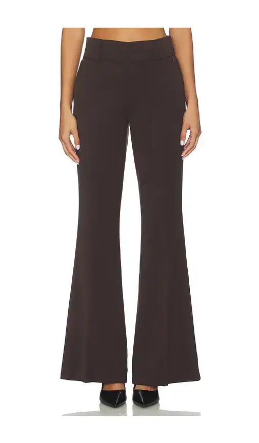 Good American Essential Suiting Flare Trousers