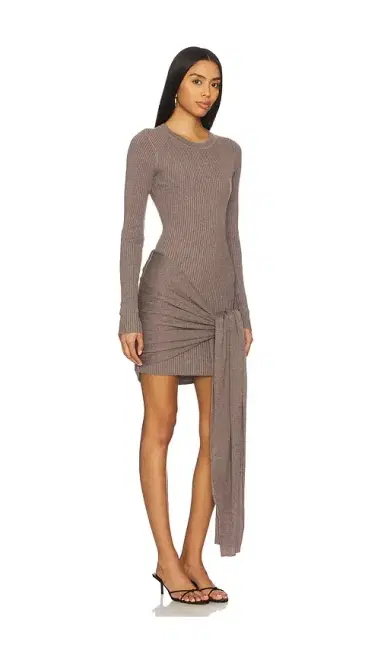 Lovers and Friends Jeany Tie Front Mini Dress | Thumbnail 2
