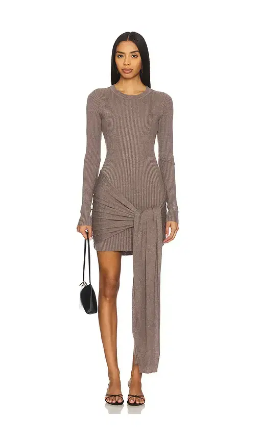 Lovers and Friends Jeany Tie Front Mini Dress