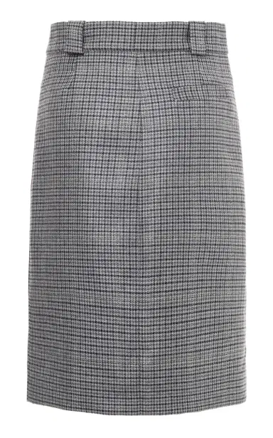 DES_PHEMMES Houndstooth Wrap Skirt | Thumbnail 5