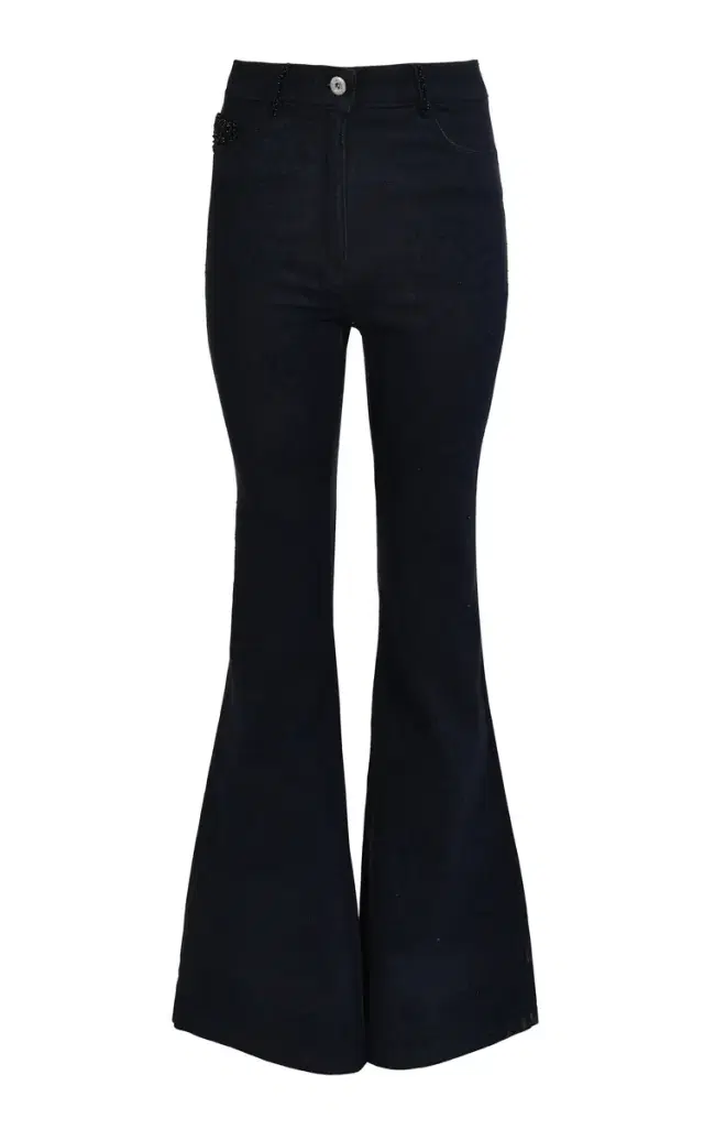 Francesca Miranda Exclusive Nerea Flared Cotton Pants