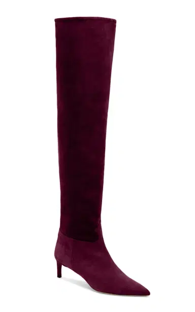 Ulla Johnson Carolina Kitten Heel Leather Boots | Thumbnail 4