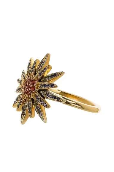 LISA NIK Multi Star Sapphire Ring | Thumbnail 5