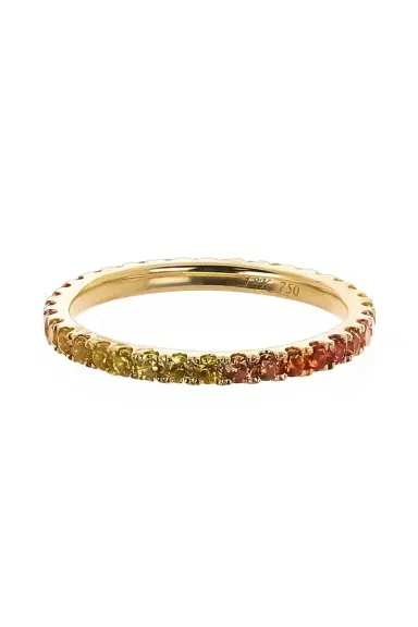 LISA NIK Yellow Sapphire Ombre Band | Thumbnail 1