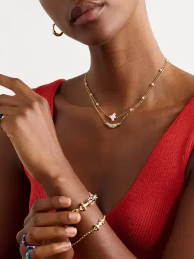 L’Atelier Nawbar Karma 18-karat Gold Diamond Necklace | Thumbnail 5 L’Atelier Nawbar Karma 18-karat Gold Diamond Necklace | Thumbnail 5