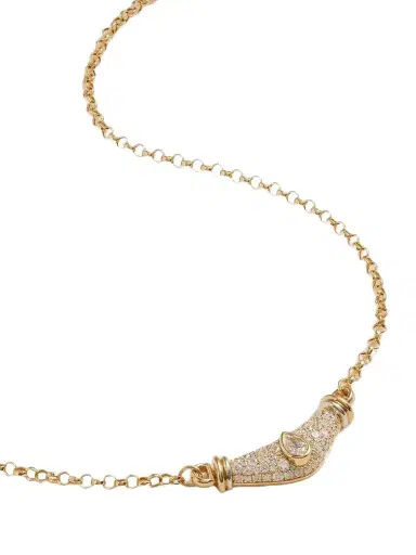 L’Atelier Nawbar Karma 18-karat Gold Diamond Necklace | Thumbnail 1 L’Atelier Nawbar Karma 18-karat Gold Diamond Necklace | Thumbnail 1
