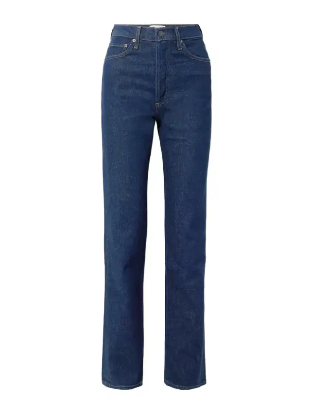 AGOLDE '90s Pinch Waist Long High-rise Straight-leg Jeans