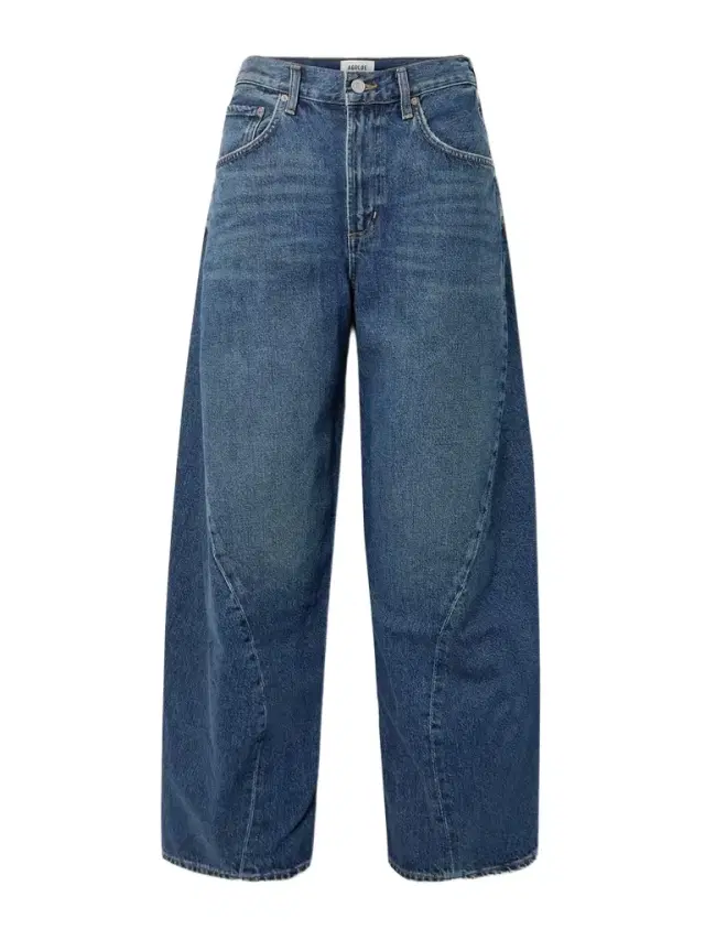 Twist Organic High-rise Wide-leg Jeans