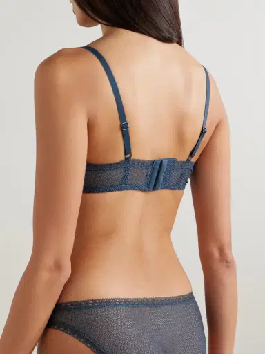 Eres Transparence Evidence Leavers Lace Balconette Bra | Thumbnail 3