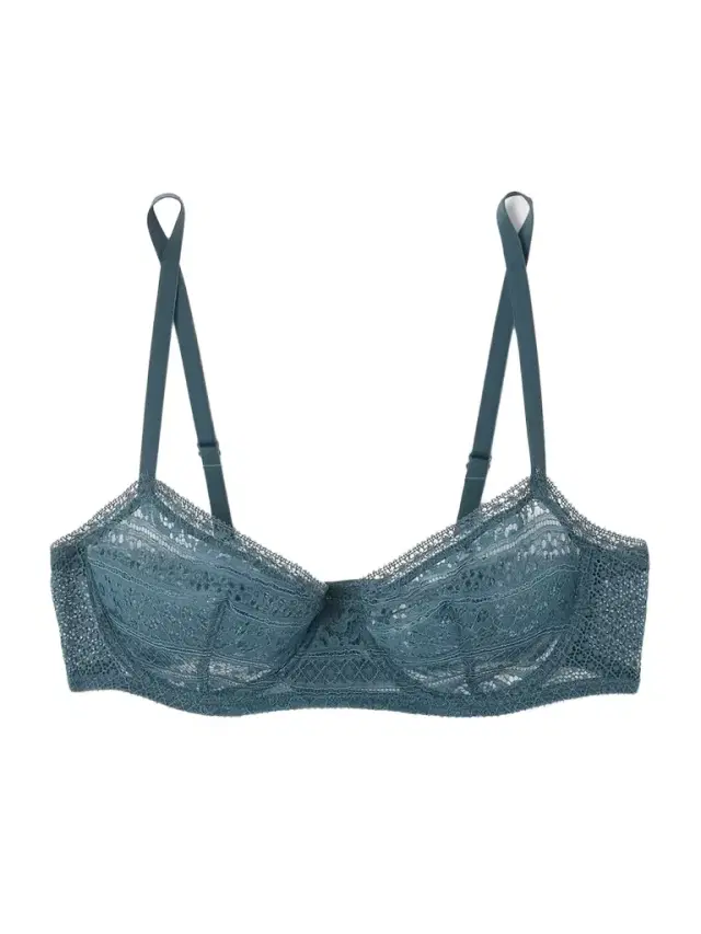Transparence Evidence Leavers Lace Balconette Bra