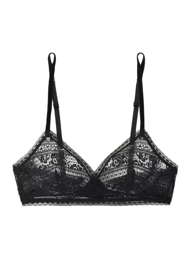 Intrigue Leavers Lace Soft-cup Triangle Bra