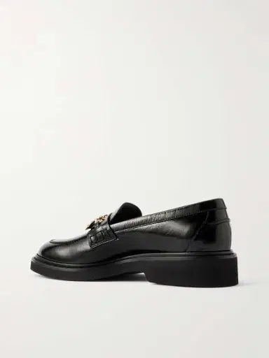 Roger Vivier Viv Rangers Embellished Patent-leather Loafers | Thumbnail 3
