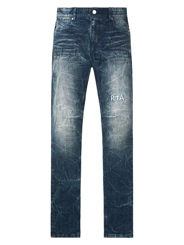 Men's Lost Frequencies Clayton Logo Skinny Jeans - Midnight Surf