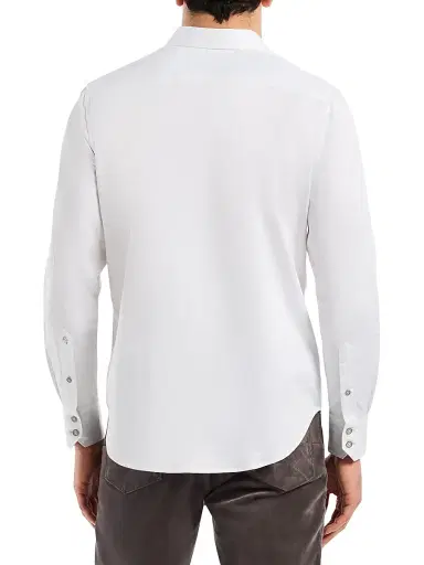 Robert Graham Men's Maelstorm Embroidered Button-Front Shirt - White - Size Large | Thumbnail 4 Robert Graham Men's Maelstorm Embroidered Button-Front Shirt - White - Size Large | Thumbnail 4