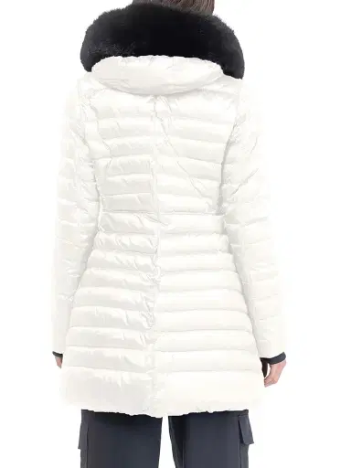 Gorski Women's Apres-Ski Jacket with Detachable Toscana Lamb Hood Trim | Thumbnail 4