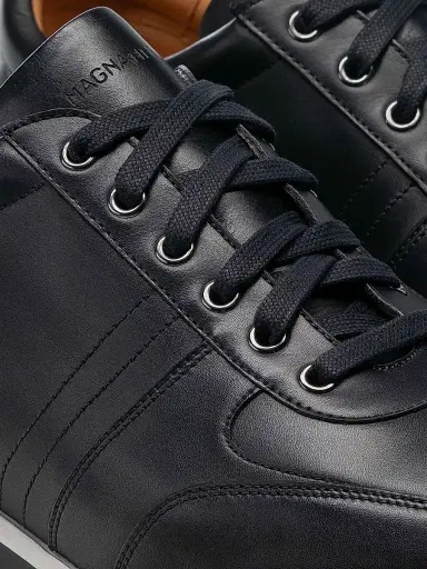 Magnanni Men's Ibiza Leather Low-Top Running Sneakers | Thumbnail 5