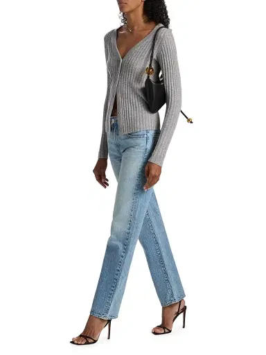SLVRLAKE Women's Kendra High-Rise Straight Jeans | Thumbnail 2 SLVRLAKE Women's Kendra High-Rise Straight Jeans | Thumbnail 2