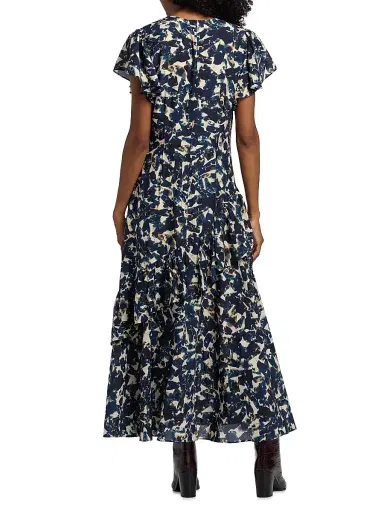 Marie Oliver Women's Quinby Abstract-Print Maxi Dress | Thumbnail 5 Marie Oliver Women's Quinby Abstract-Print Maxi Dress | Thumbnail 5