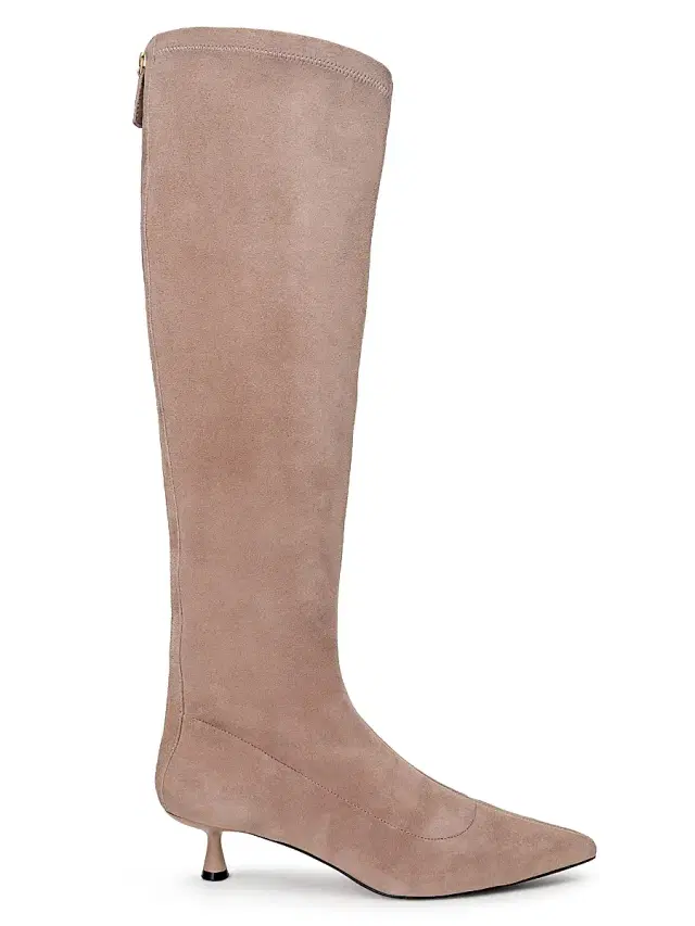 L'AGENCE Women's Emilie 65MM Suede Boots - Cappuccino Suede