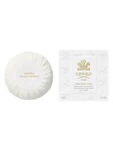 CREED Women's Green Irish Tweed Perfumed Body Soap | Thumbnail 3