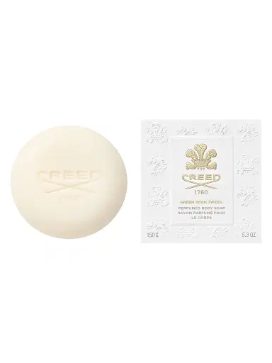 CREED Women's Green Irish Tweed Perfumed Body Soap | Thumbnail 1