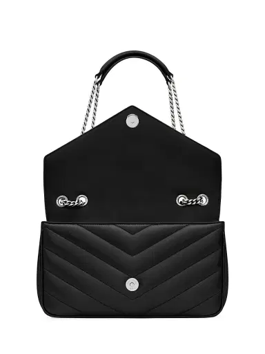 Saint Laurent Women's Loulou Medium in Matelasse Lambskin Leather Shoulder Bag | Thumbnail 2 Saint Laurent Women's Loulou Medium in Matelasse Lambskin Leather Shoulder Bag | Thumbnail 2