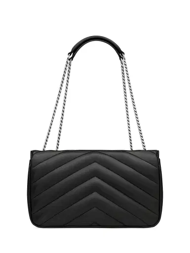 Saint Laurent Women's Loulou Medium in Matelasse Lambskin Leather Shoulder Bag | Thumbnail 6 Saint Laurent Women's Loulou Medium in Matelasse Lambskin Leather Shoulder Bag | Thumbnail 6
