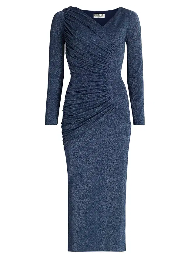 Chiara Boni La Petite Robe Women's Waleska Ruched Jersey Midi-Dress