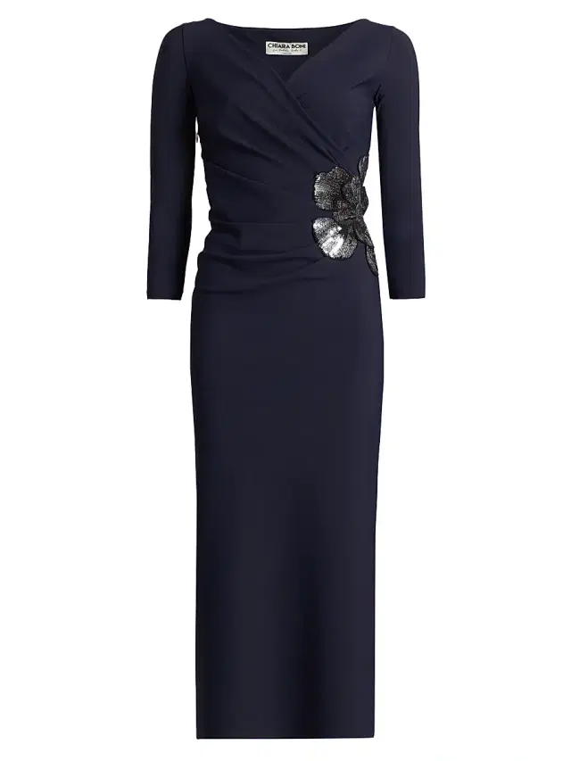 Chiara Boni La Petite Robe Women's Onori Sequined Floral Cocktail Dress