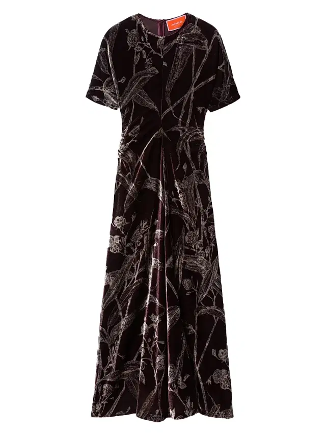 La DoubleJ Women's Angelica Dress - Bamboo Burgundy