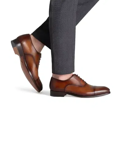 Magnanni Men's Naxos Leather Oxfords | Thumbnail 4 Magnanni Men's Naxos Leather Oxfords | Thumbnail 4