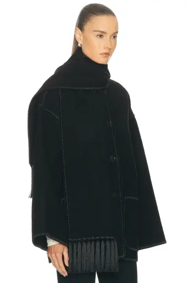 Toteme Embroidered Scarf Jacket | Thumbnail 2 Toteme Embroidered Scarf Jacket | Thumbnail 2