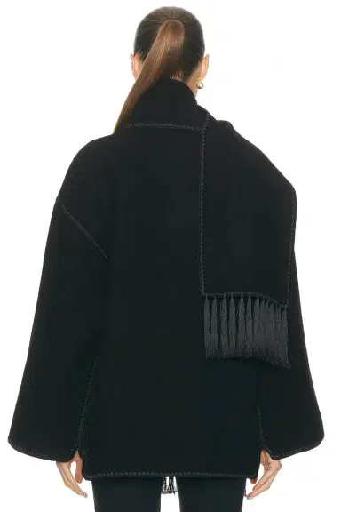 Toteme Embroidered Scarf Jacket | Thumbnail 4 Toteme Embroidered Scarf Jacket | Thumbnail 4