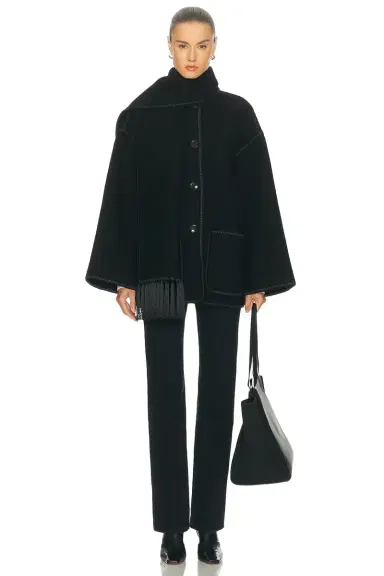 Toteme Embroidered Scarf Jacket | Thumbnail 5 Toteme Embroidered Scarf Jacket | Thumbnail 5