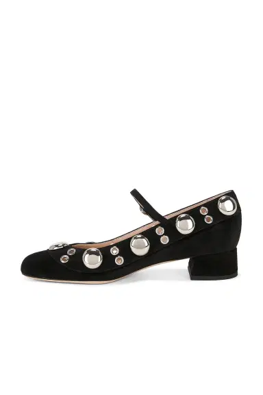 Valentino Garavani Nellcote Ballerina Pump | Thumbnail 5 Valentino Garavani Nellcote Ballerina Pump | Thumbnail 5