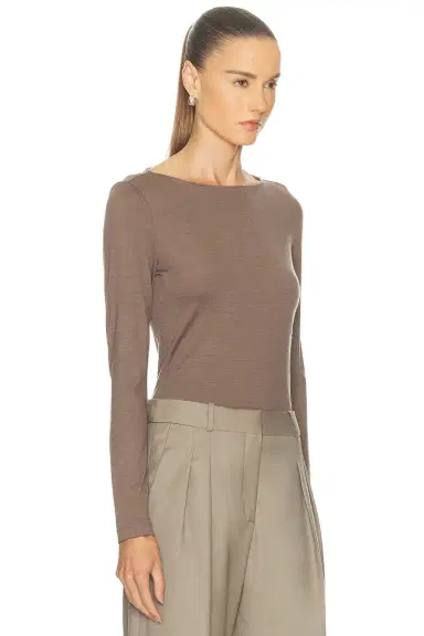 RENGGLI Long Sleeve Boatneck Tee | Thumbnail 2 RENGGLI Long Sleeve Boatneck Tee | Thumbnail 2