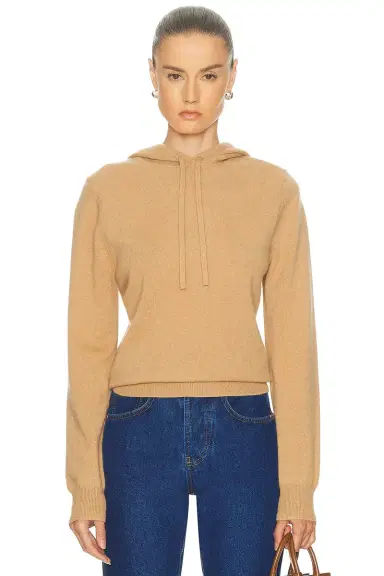 RENGGLI Cashmere Knit Hoodie | Thumbnail 1