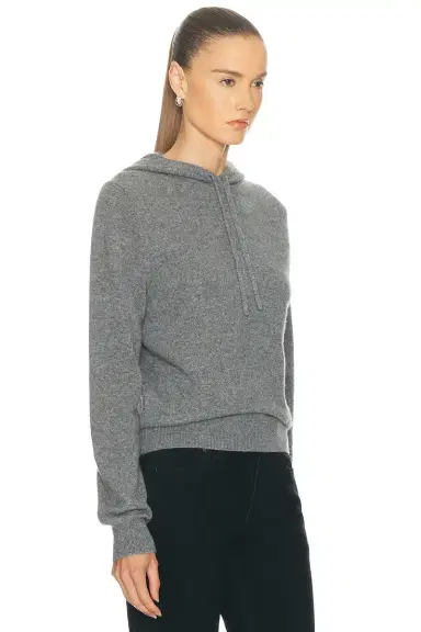RENGGLI Cashmere Knit Hoodie | Thumbnail 2
